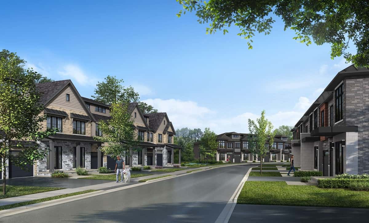 Ravines Edge Townhouse in Shelburne, Ontario, Canada preconstruction Ravines Edge Townhouse in Shelburne, Ontario, Canada preconstruction