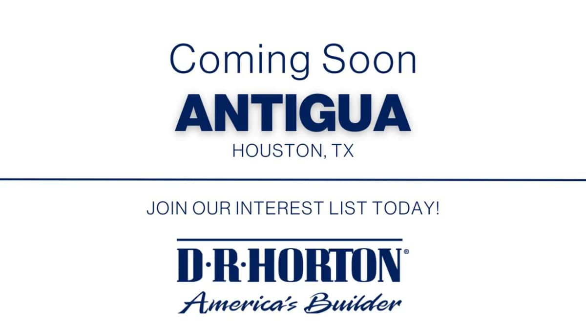 Antigua Detached in Houston, Texas, Usa preconstruction Antigua Detached in Houston, Texas, Usa preconstruction