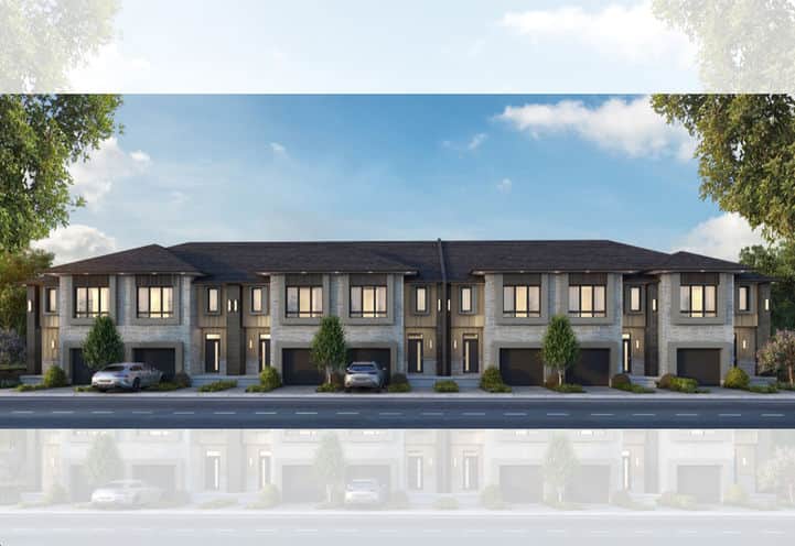 Moffat Creek Townhouse in Cambridge, Ontario, Canada preconstruction Moffat Creek Townhouse in Cambridge, Ontario, Canada preconstruction