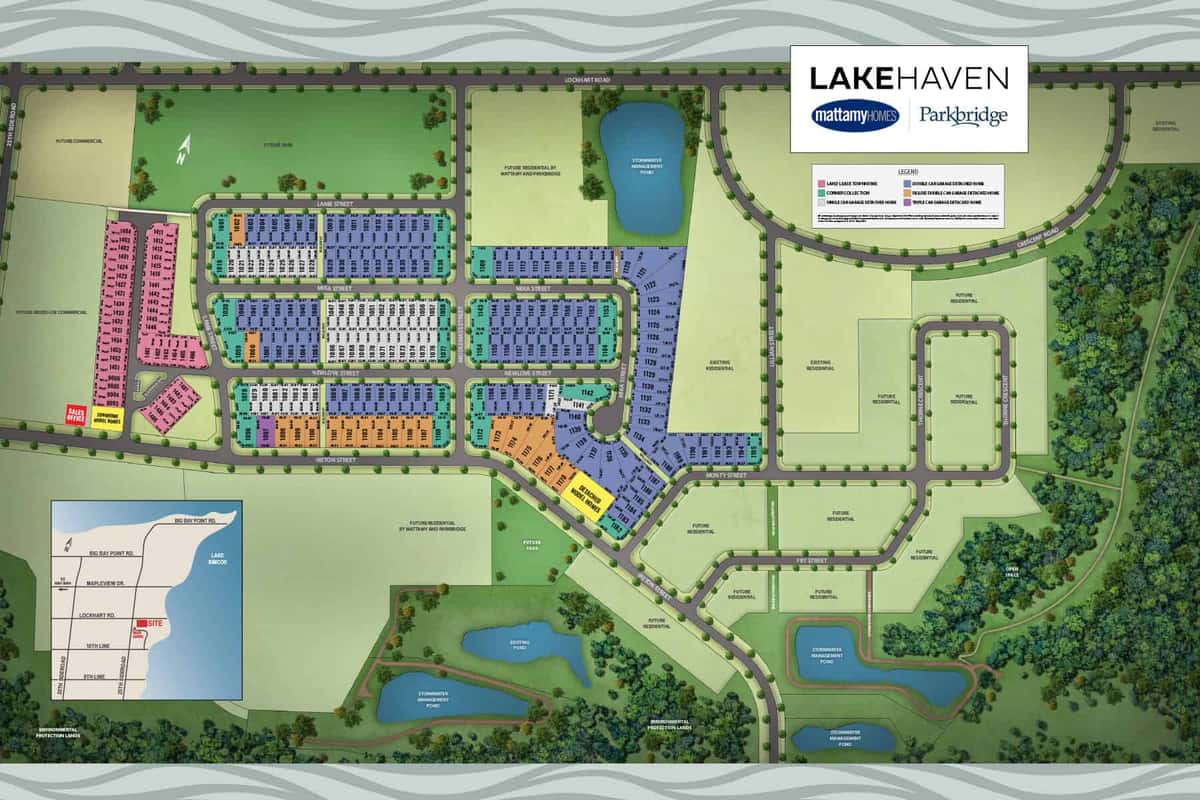 Lakehaven Towns Townhouse in Innisfil, Ontario, Canada preconstruction Lakehaven Towns Townhouse in Innisfil, Ontario, Canada preconstruction
