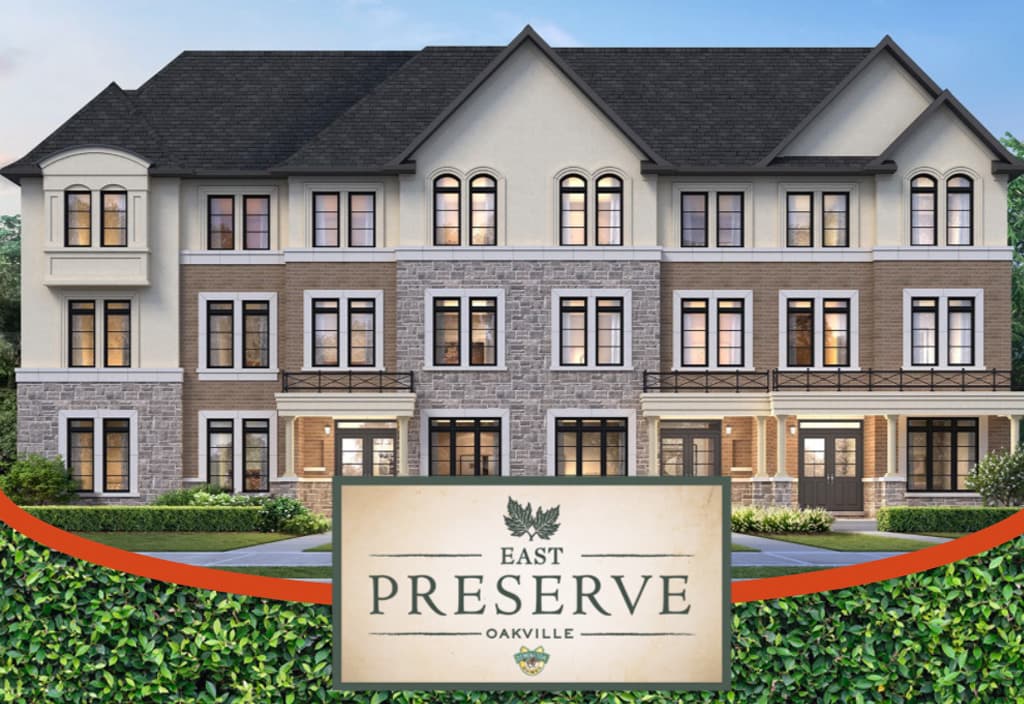 East Preserve Oakville Towns Townhouse Oakville Ontario Canada preconstruction East Preserve Oakville Towns Townhouse Oakville Ontario Canada preconstruction