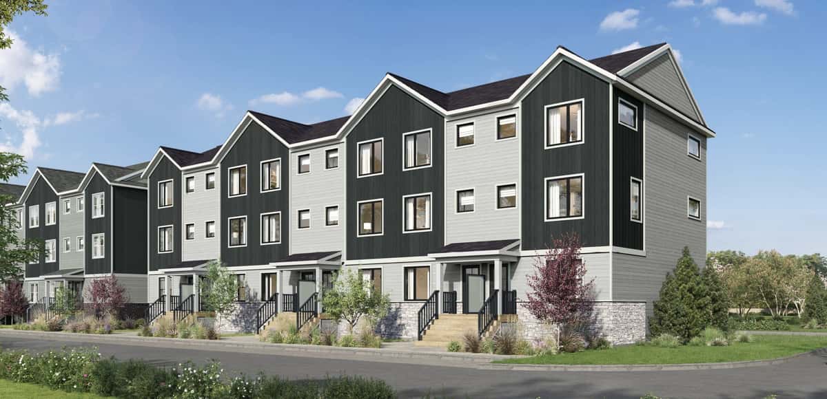 The Grove Townhomes at Wildflower Townhouse in Airdrie, Alberta, Canada preconstruction The Grove Townhomes at Wildflower Townhouse in Airdrie, Alberta, Canada preconstruction