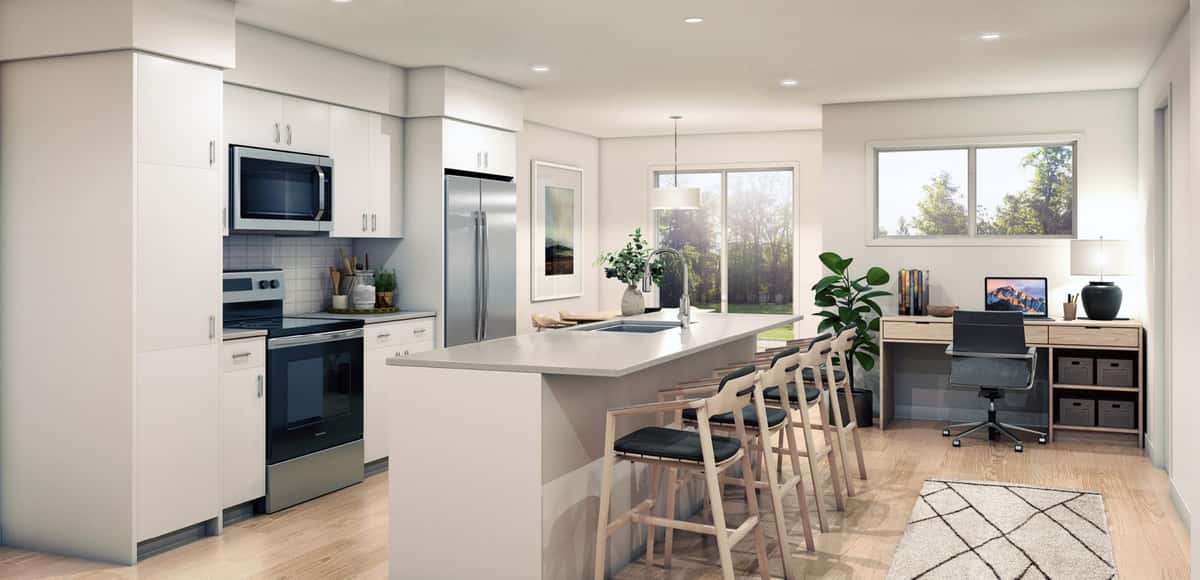 The Grove Townhomes at Wildflower Townhouse in Airdrie, Alberta, Canada preconstruction The Grove Townhomes at Wildflower Townhouse in Airdrie, Alberta, Canada preconstruction