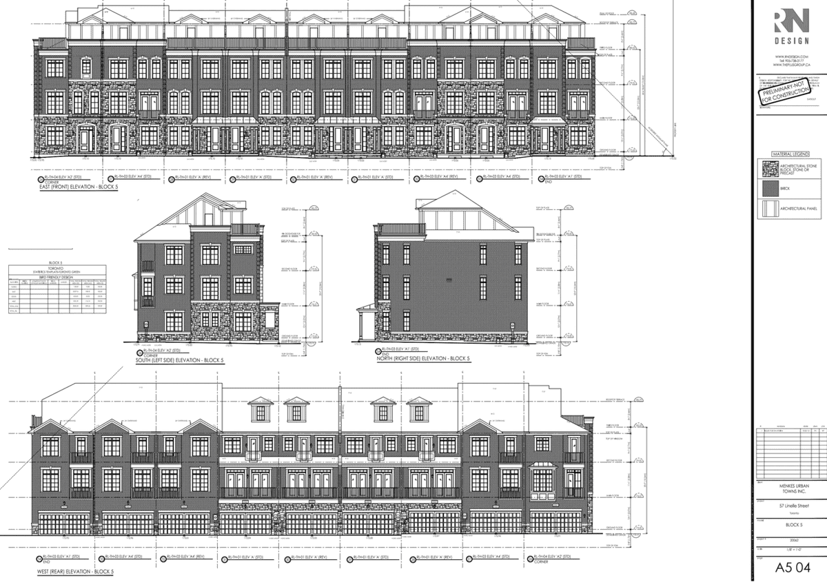 Linbury Hill Townhouse in Toronto, Ontario, Canada preconstruction Linbury Hill Townhouse in Toronto, Ontario, Canada preconstruction