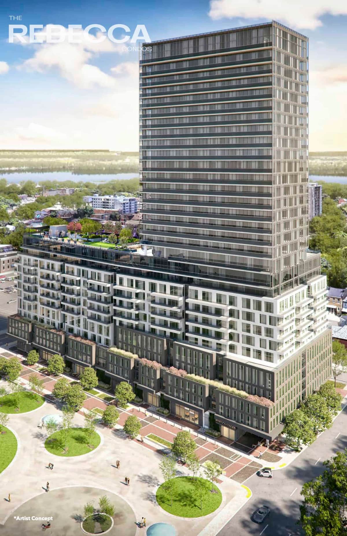 The Rebecca Condos in Hamilton, Ontario, Canada preconstruction The Rebecca Condos in Hamilton, Ontario, Canada preconstruction