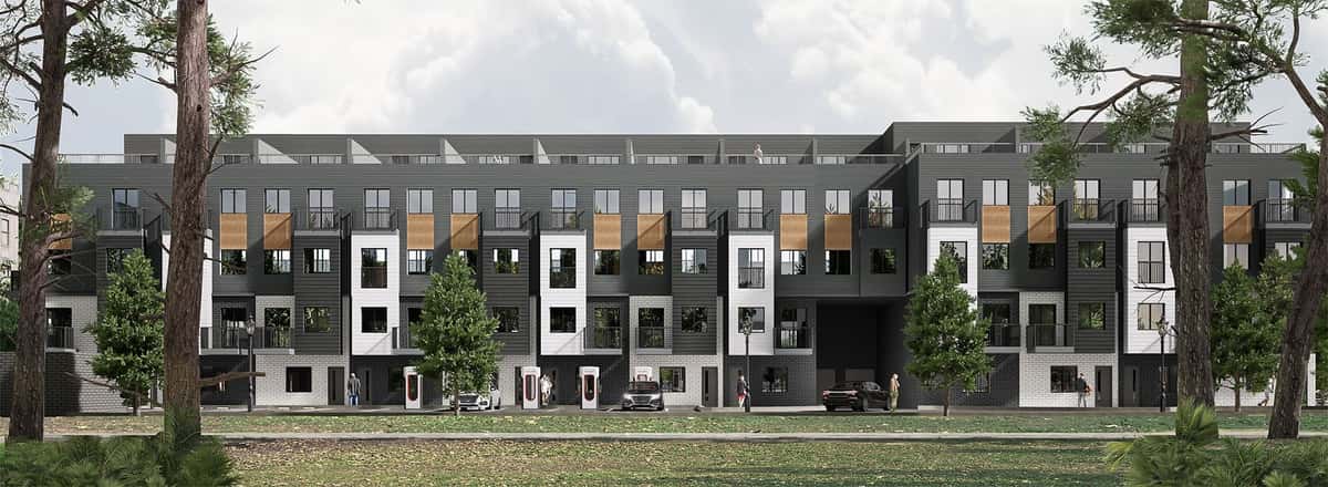 Textbook Towns Townhouse in Toronto, Ontario, Canada preconstruction Textbook Towns Townhouse in Toronto, Ontario, Canada preconstruction