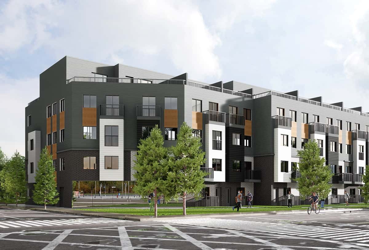 Textbook Towns Townhouse in Toronto, Ontario, Canada preconstruction Textbook Towns Townhouse in Toronto, Ontario, Canada preconstruction