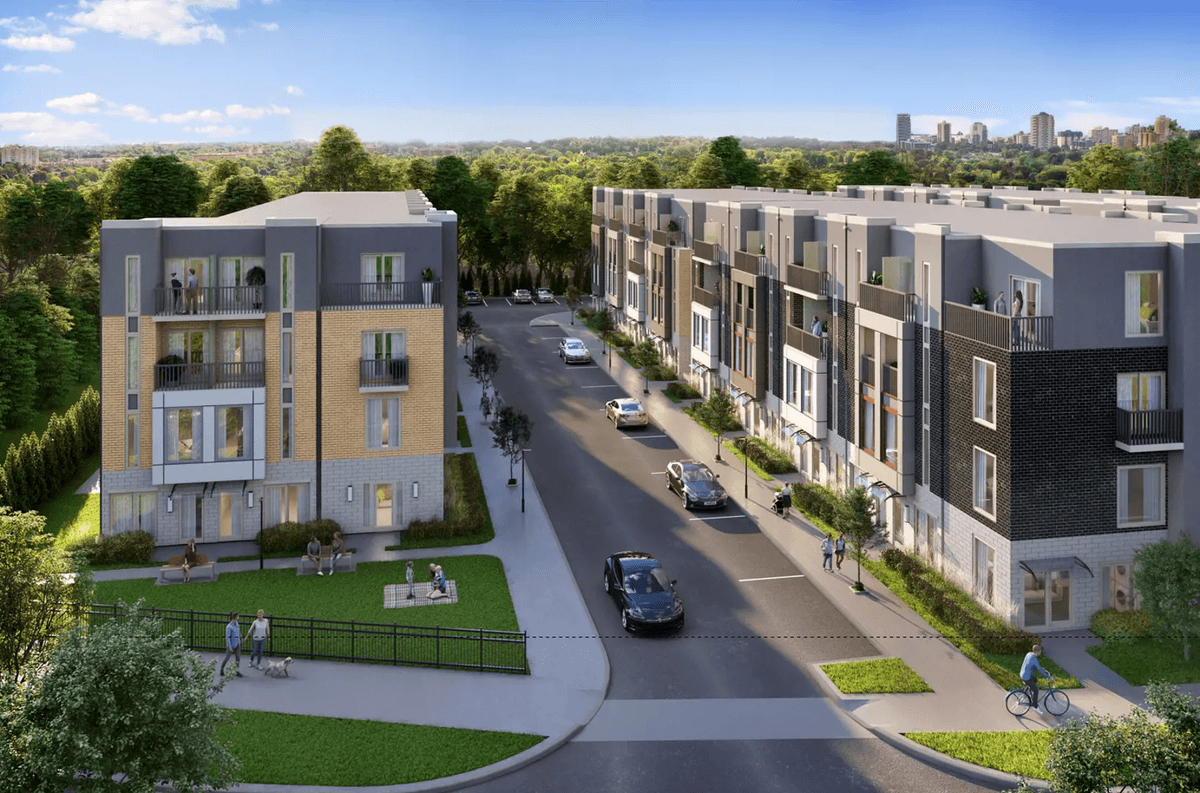 Huntingdale Towns Townhouse in Scarborough, Ontario, Canada preconstruction Huntingdale Towns Townhouse in Scarborough, Ontario, Canada preconstruction