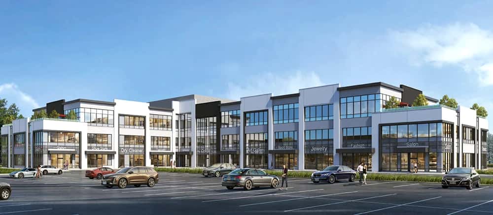 Markham Central Square Commercial in Markham, Ontario, Canada preconstruction Markham Central Square Commercial in Markham, Ontario, Canada preconstruction