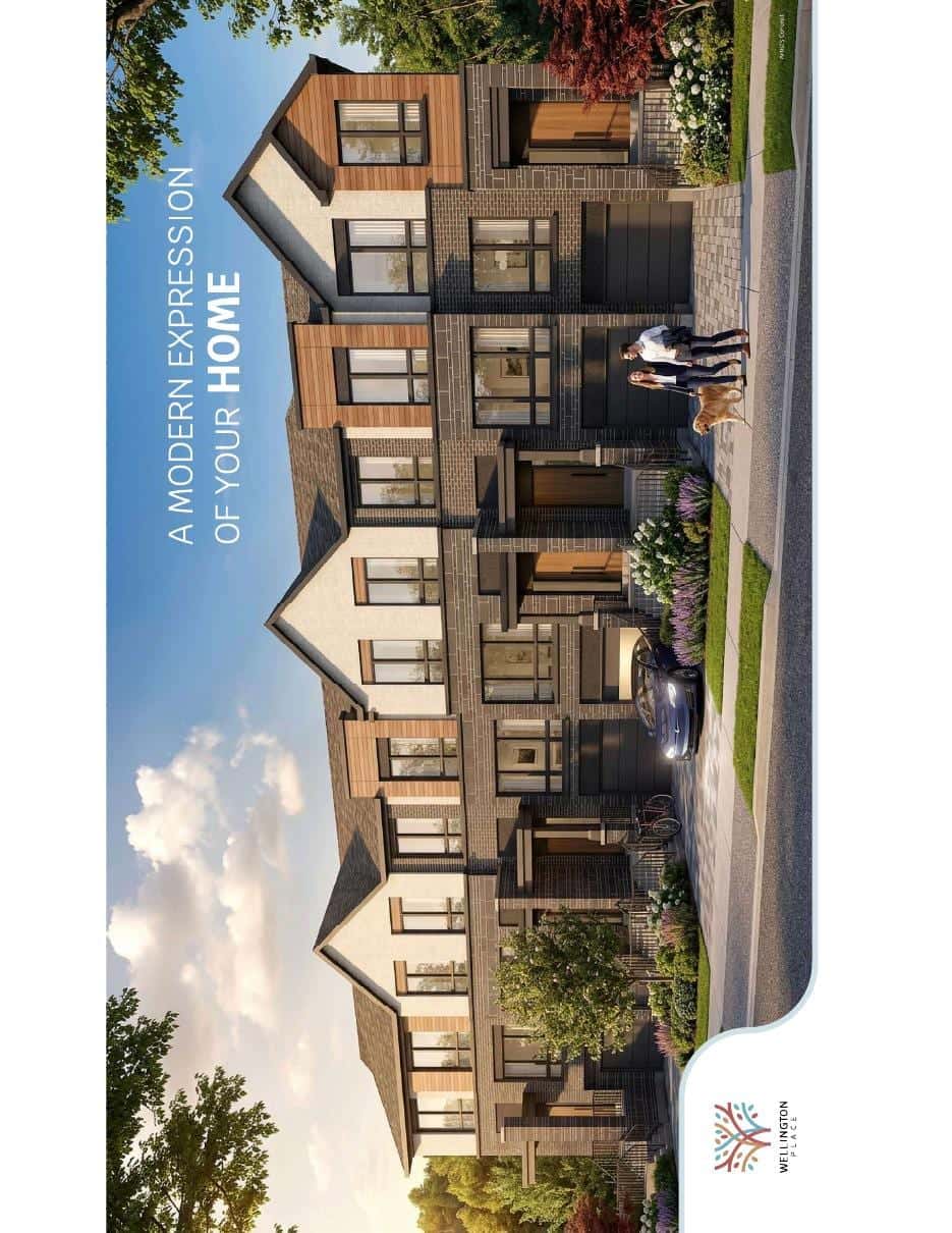 Wellington Place Townhouse in Aurora, Ontario, Canada preconstruction Wellington Place Townhouse in Aurora, Ontario, Canada preconstruction