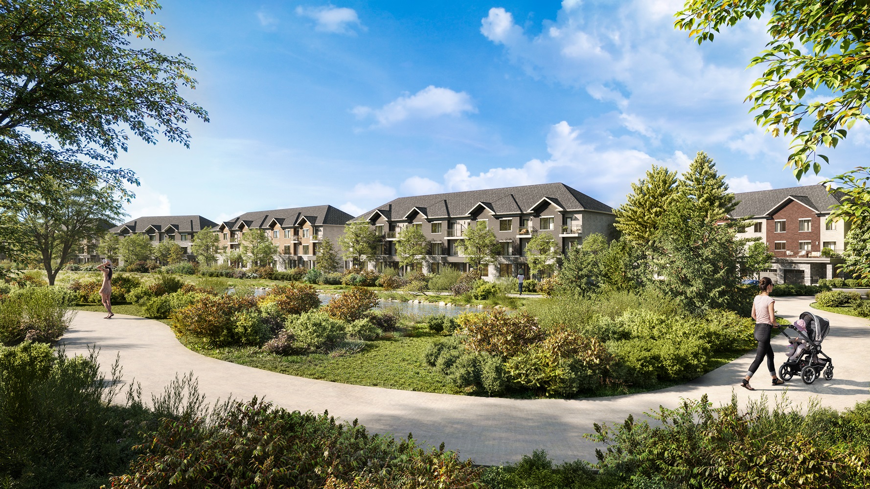 Skylands Townhomes - Skylands Pond Skylands Townhomes - Skylands Pond