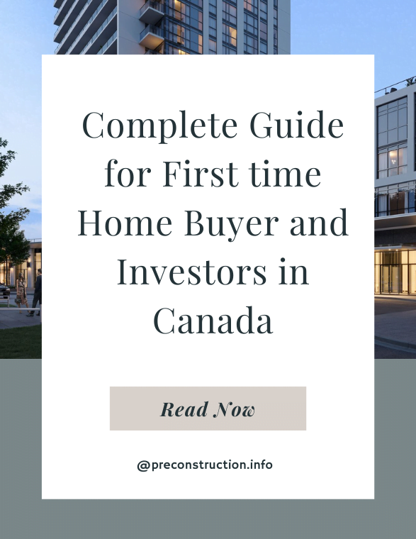 First time Home Buyer and Investors in Canada