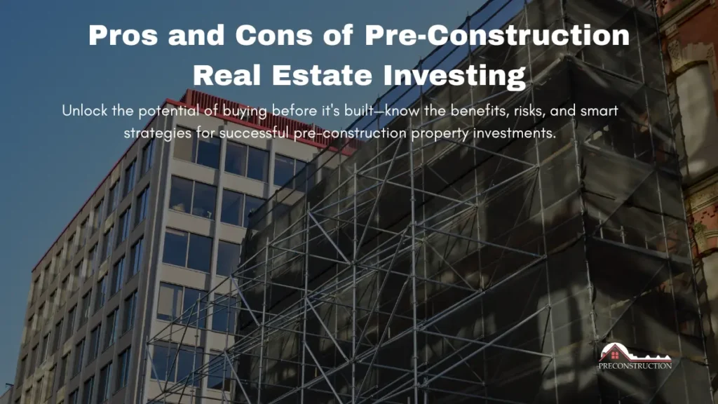 Pre-Construction Real Estate Investing