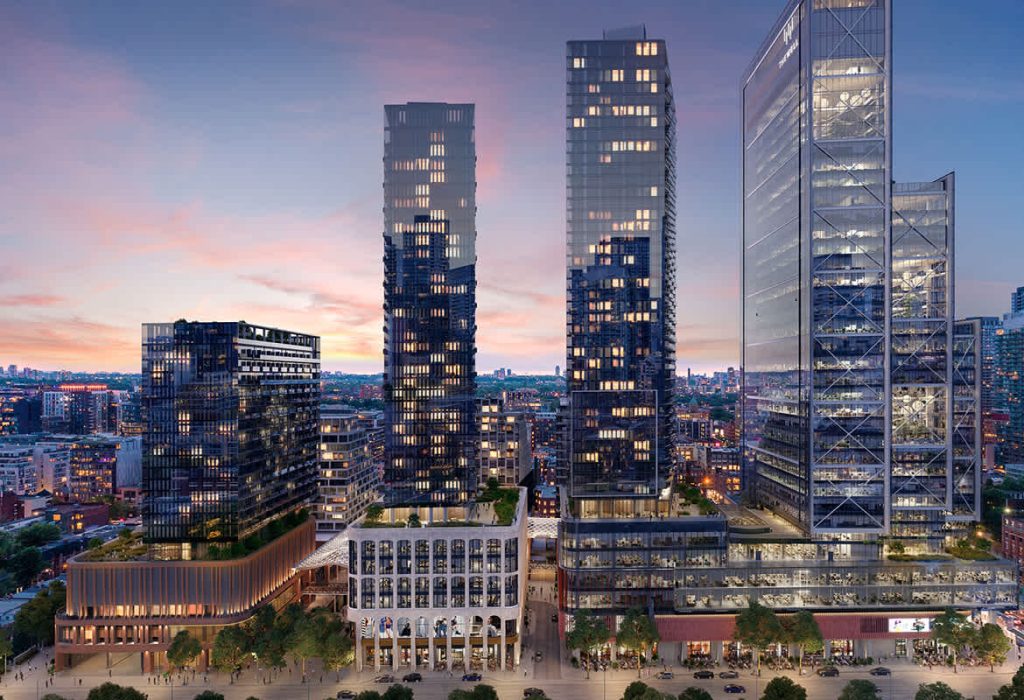 Toronto pre-construction condo skyline and development towers