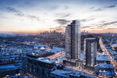 The Main tower II at Dawes Condo Toronto Ontario Canada preconstruction