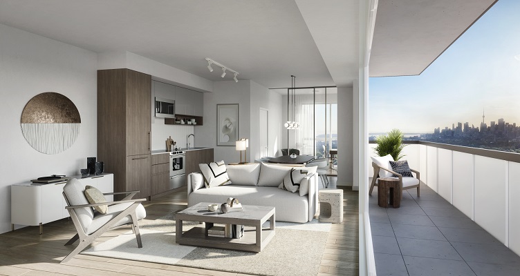 The Main tower II at Dawes Condo Toronto Ontario Canada preconstruction