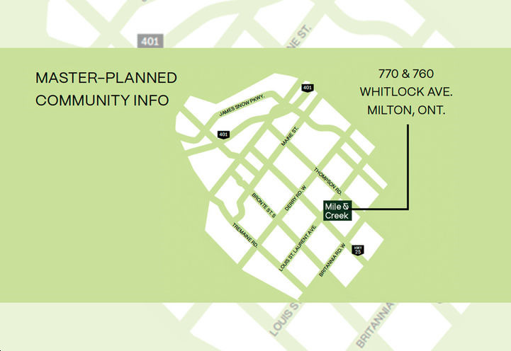 Mile and Creek Condos 2 Milton Ontario Canada preconstruction