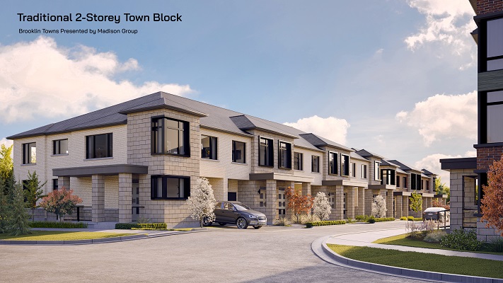 Brooklin Towns Townhouse Whitby Ontario Canada preconstruction
