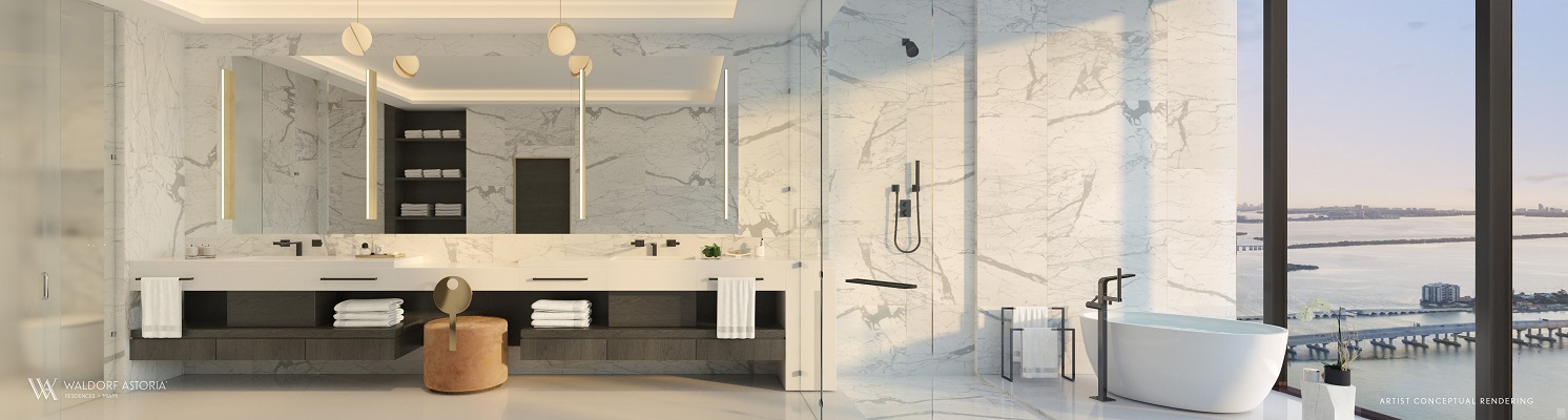 Waldorf Astoria Residences Condo Miami Florida Usa preconstruction
