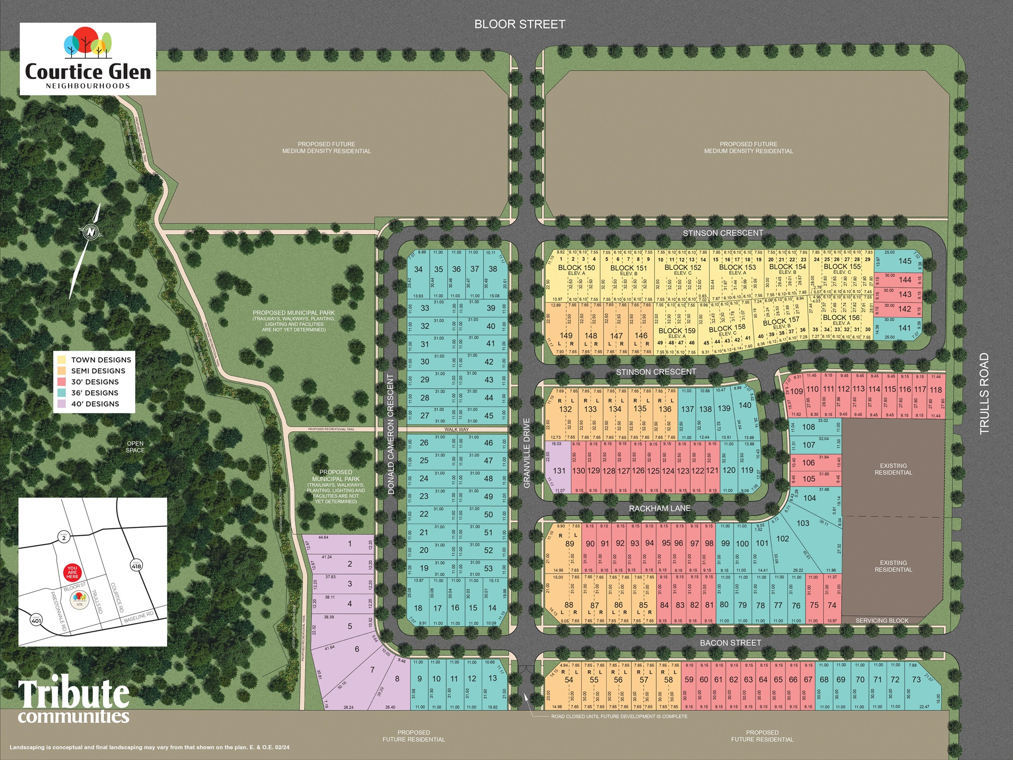 Courtice Glen Detached Courtice Ontario Canada preconstruction