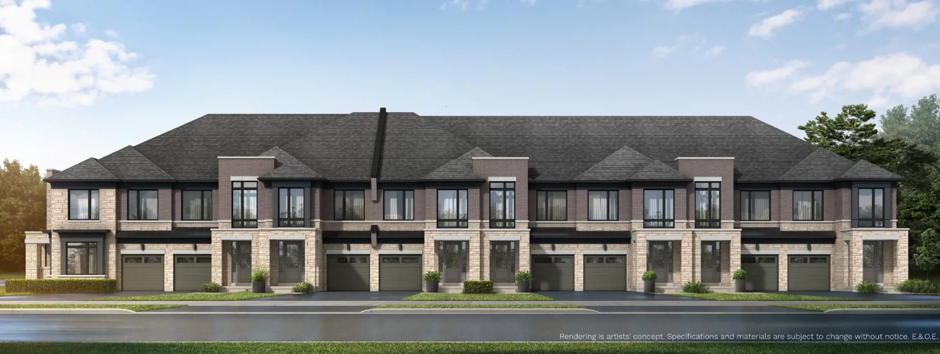 Livello Towns Townhouse Bolton Ontario Canada preconstruction