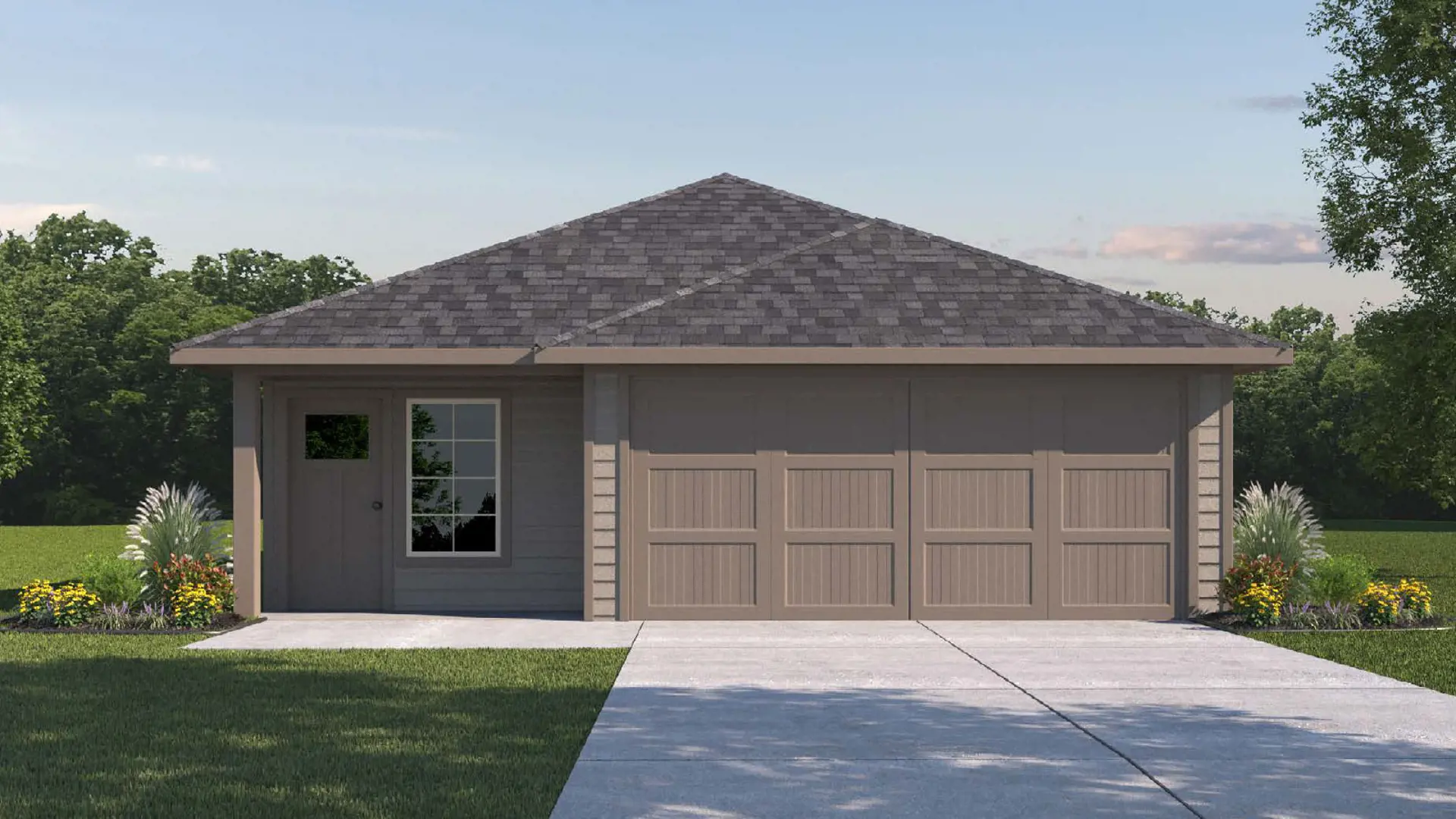 Heritage Crossing Detached Houston Texas Usa preconstruction