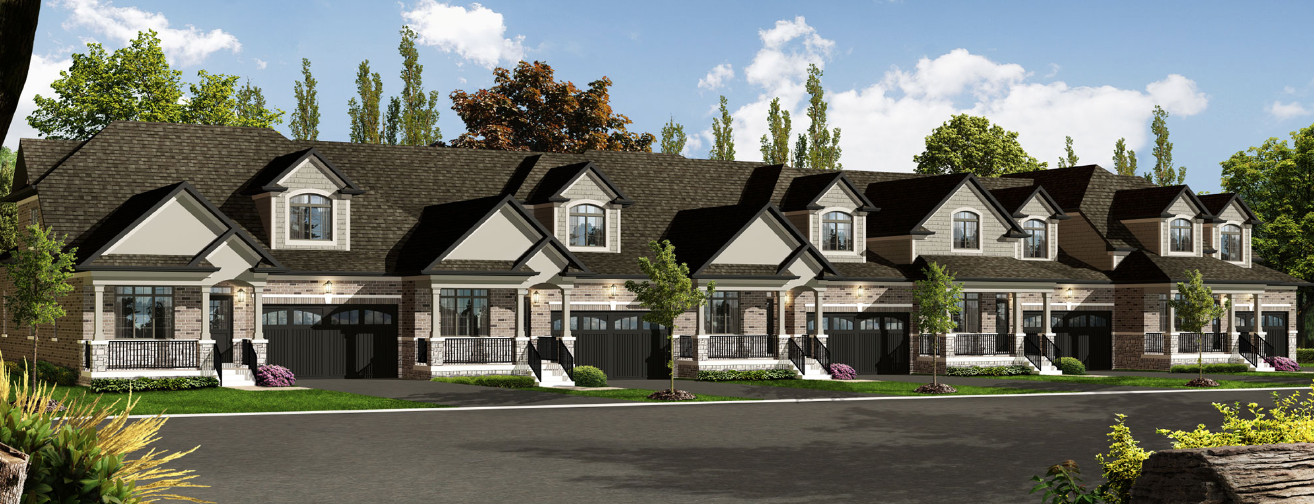Wyldwood Trail Townhouse Uxbridge Ontario Canada preconstruction