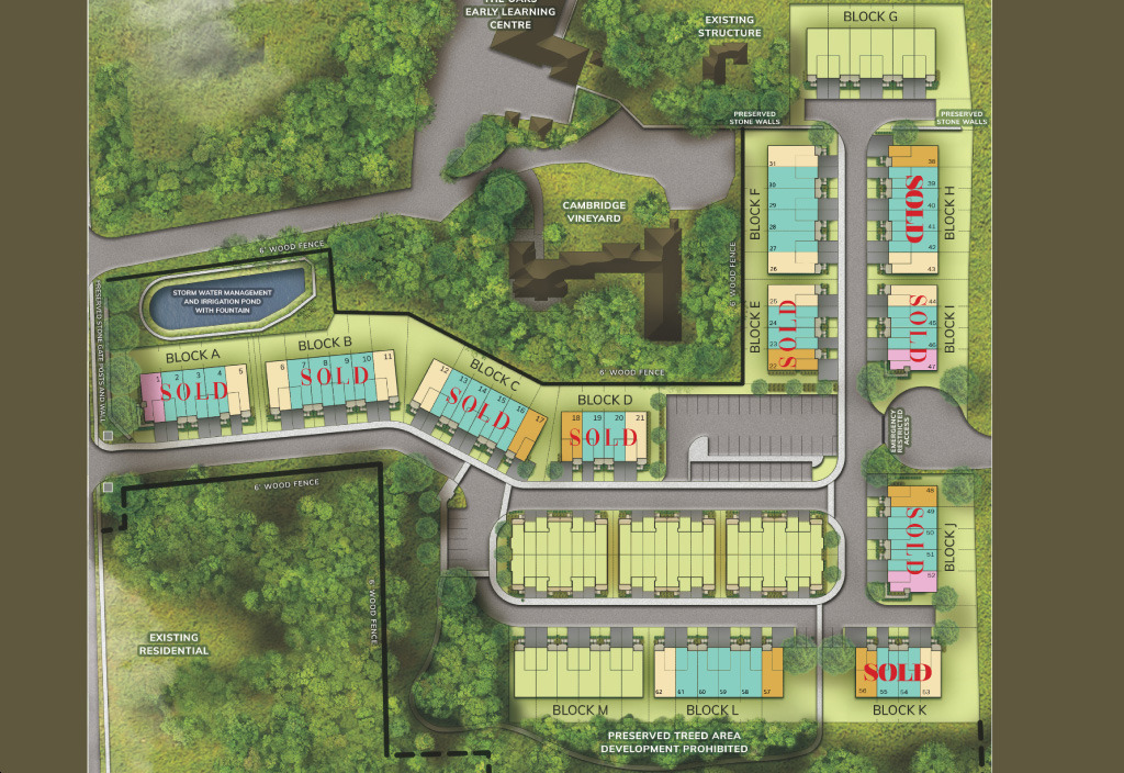 Vineyards Towns Condo Cambridge Ontario Canada preconstruction