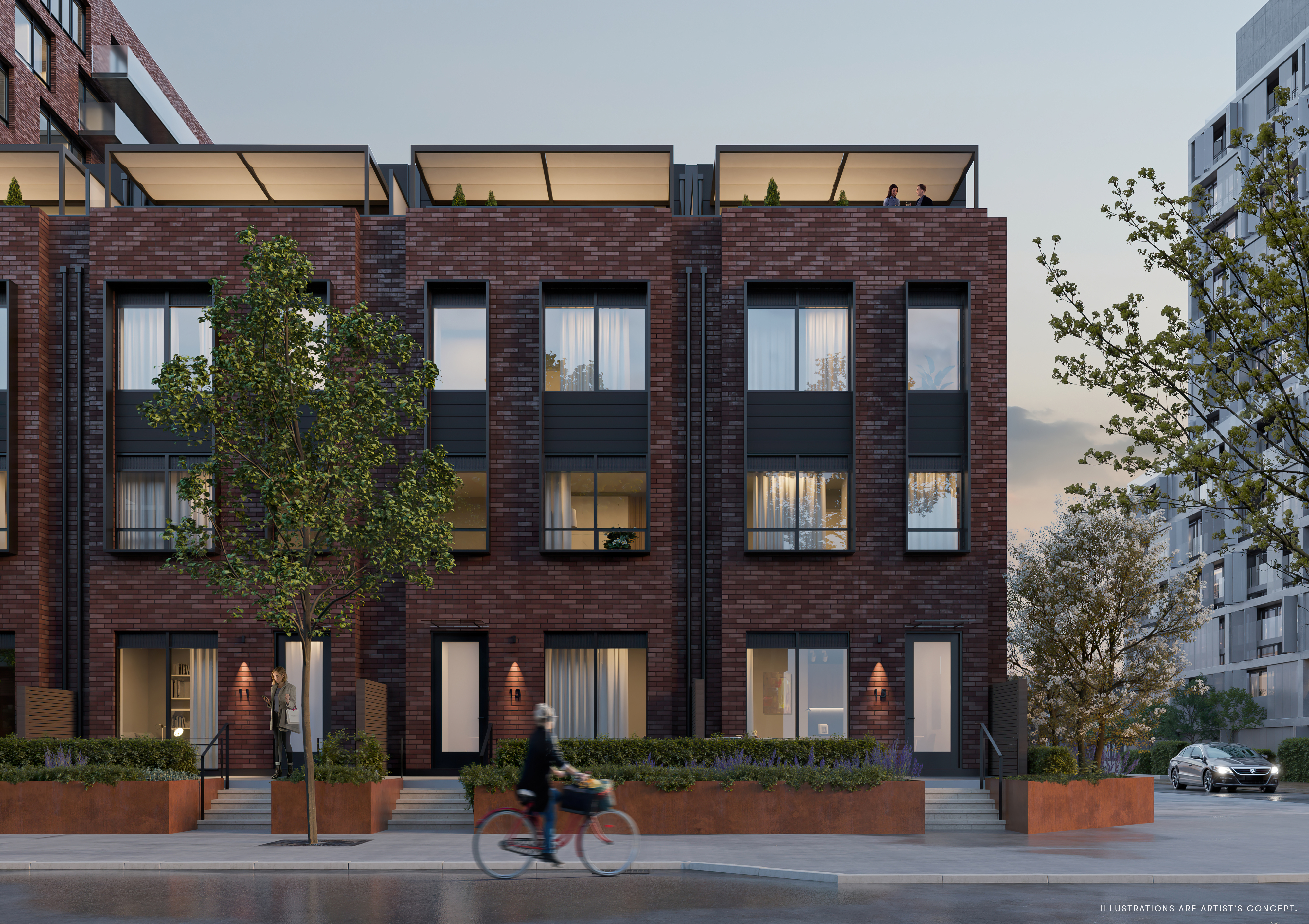 The Mason Towns At Brightwater Townhouse Mississauga Ontario Canada preconstruction