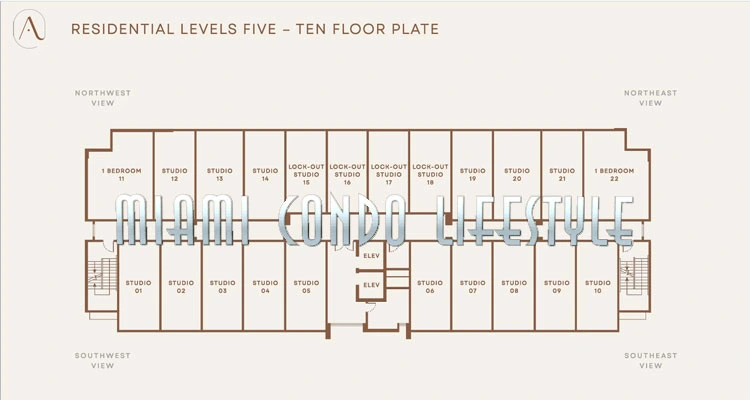 Atelier Residences Miami Condo Miami Florida Usa preconstruction