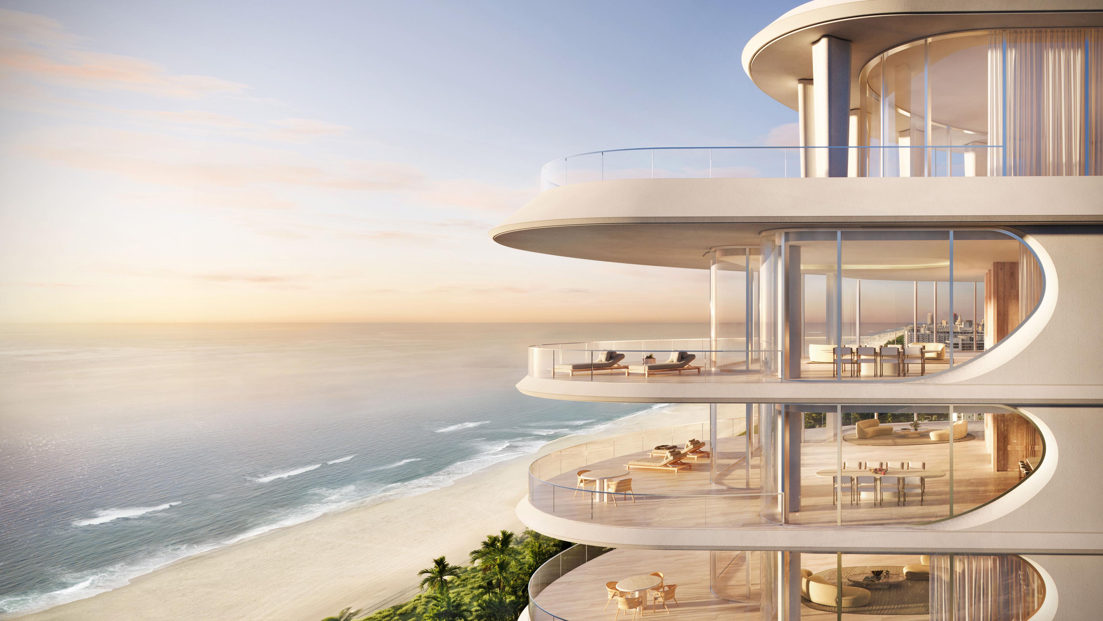 Shore Club Condo in Collins Avenue Miami Beach, Florida, Usa preconstruction