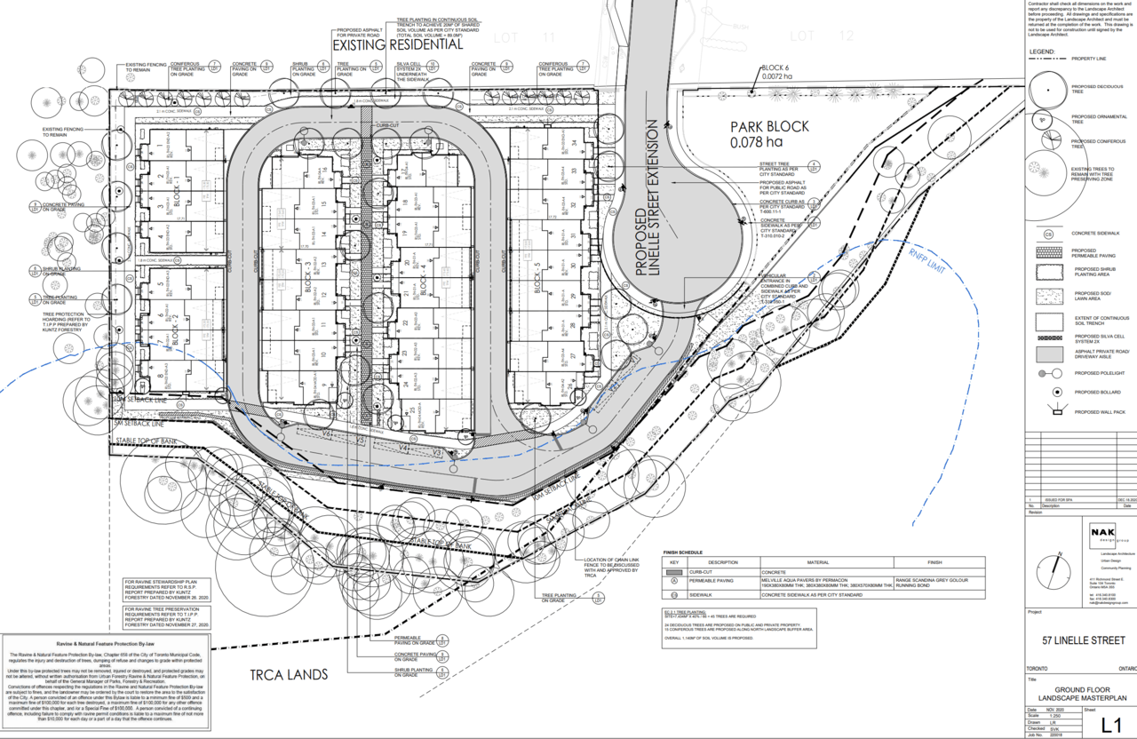 Linbury Hill Townhouse Toronto Ontario Canada preconstruction