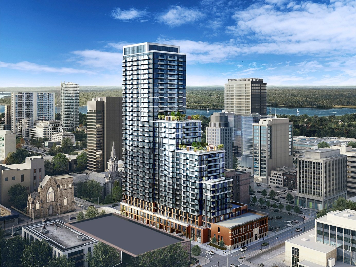 75 James Condominums in Hamilton, Ontario, New Zealand preconstruction