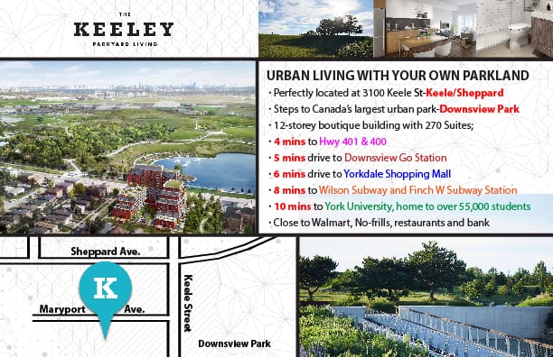 Keeley Condos North York Ontario Canada preconstruction