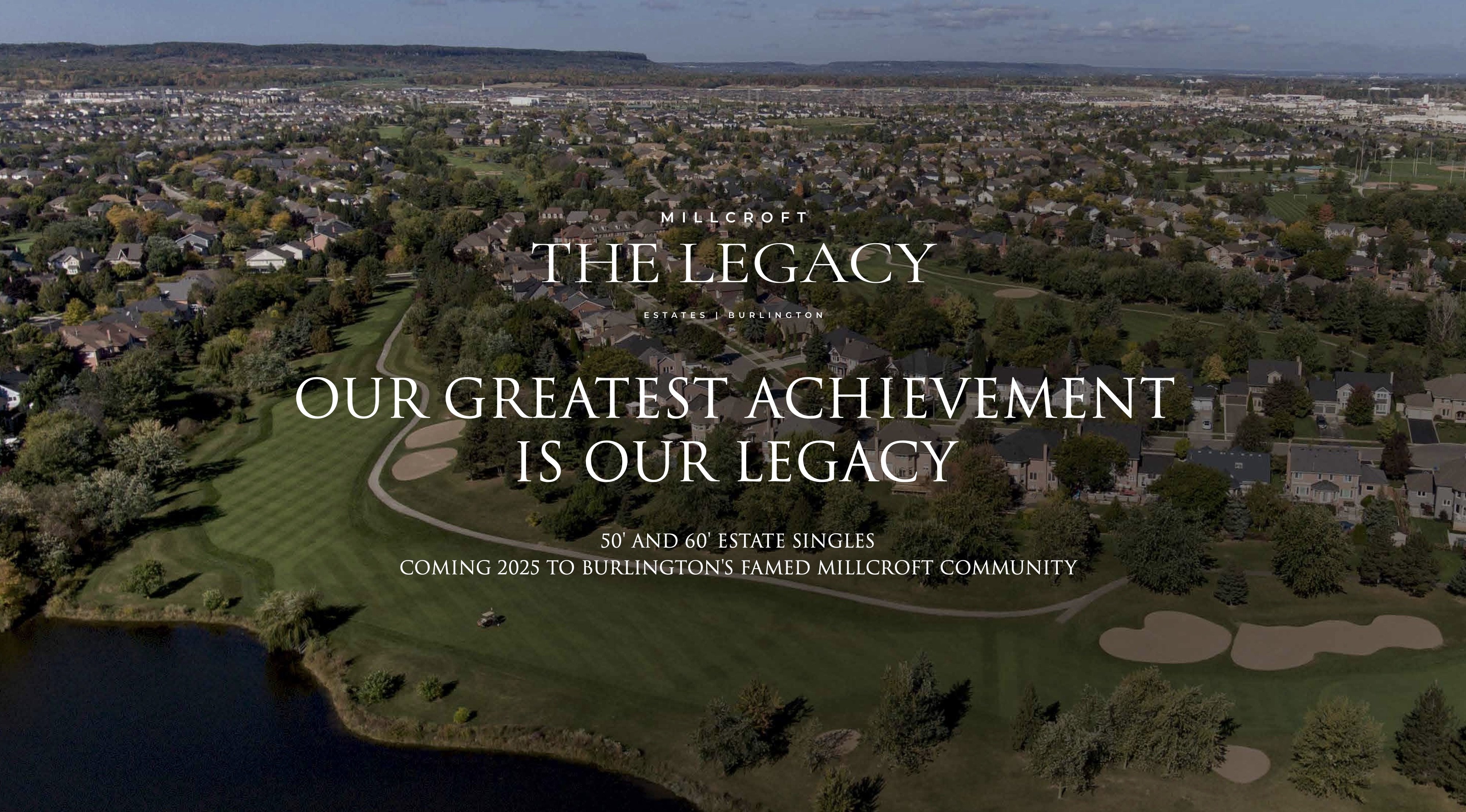 The Legacy Estates Detached Burlington Ontario Canada preconstruction