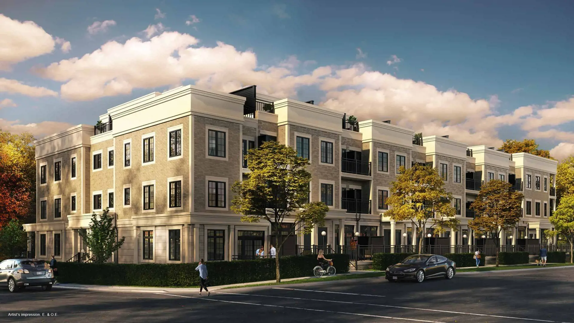 Harbour Place Townhouse Oakville Ontario Canada preconstruction