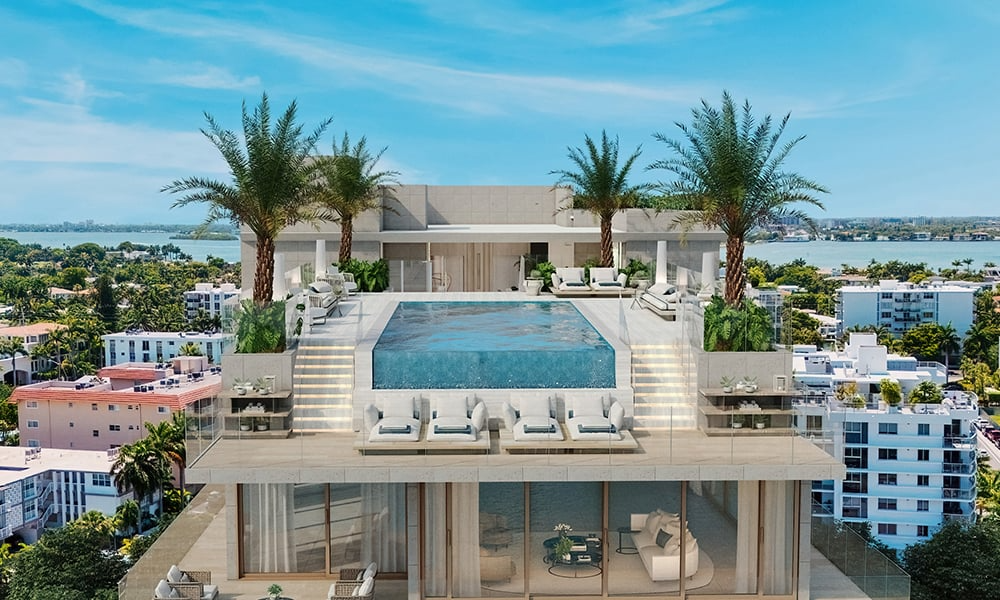 La Mare Signature Condo Bay Harbor Islands Florida Usa preconstruction