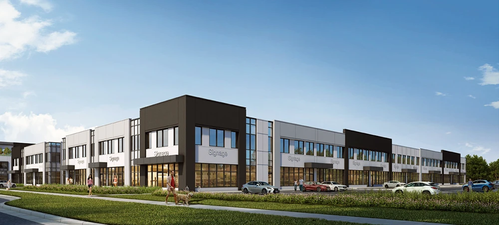 Markham Central Square Commercial in Markham, Ontario, Canada preconstruction