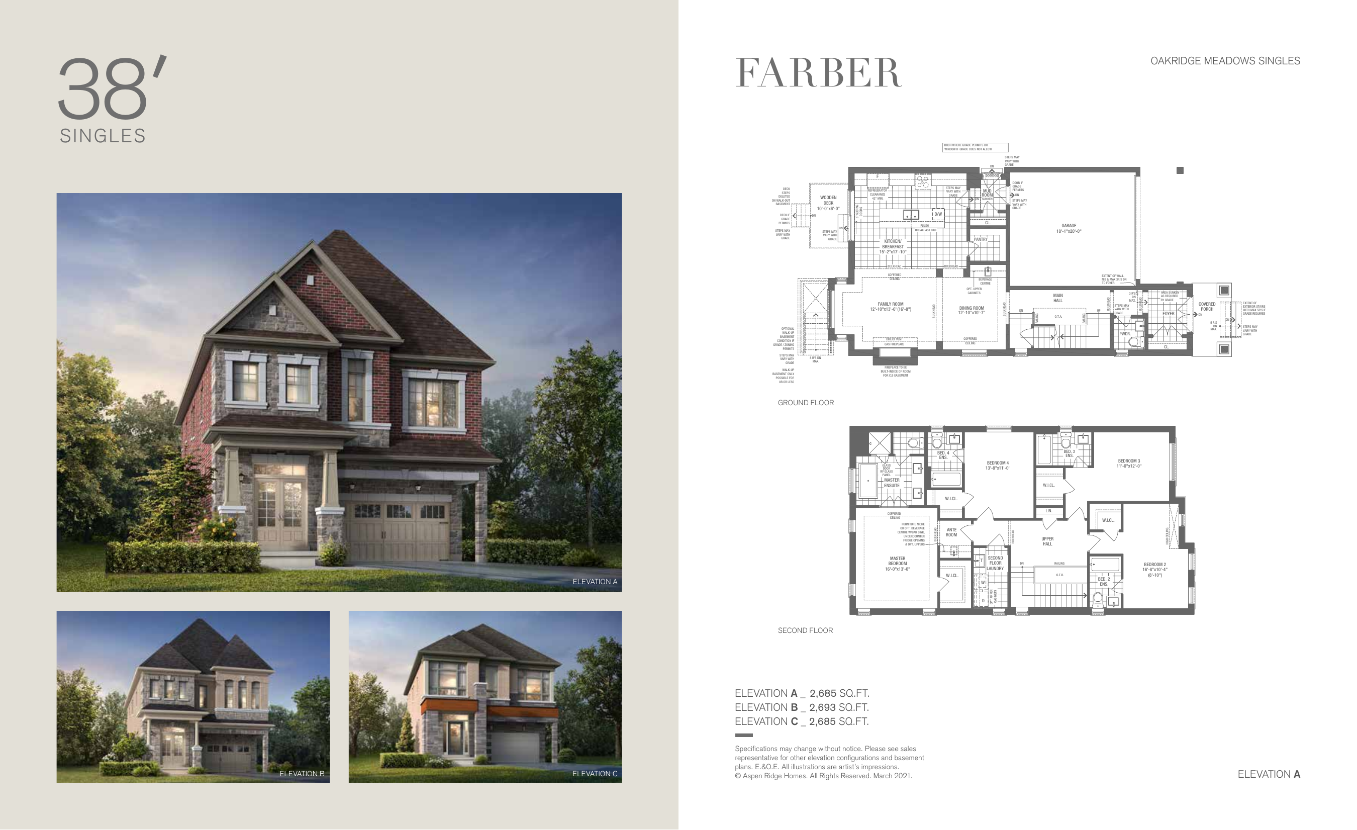 Oakridge Meadows Aspenridge Detached in Richmond Hill, Ontario, Canada preconstruction Oakridge Meadows Aspenridge Detached in Richmond Hill, Ontario, Canada preconstruction