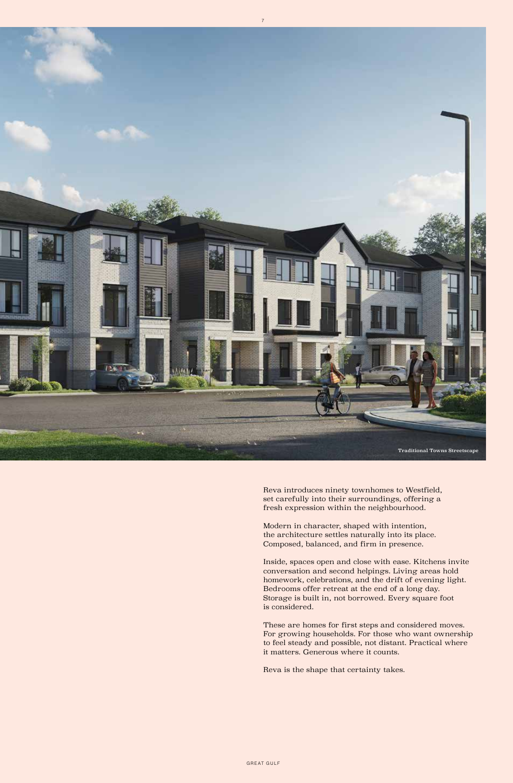 Reva Westfield Brampton Townhouse in Brampton, Ontario, Canada preconstruction