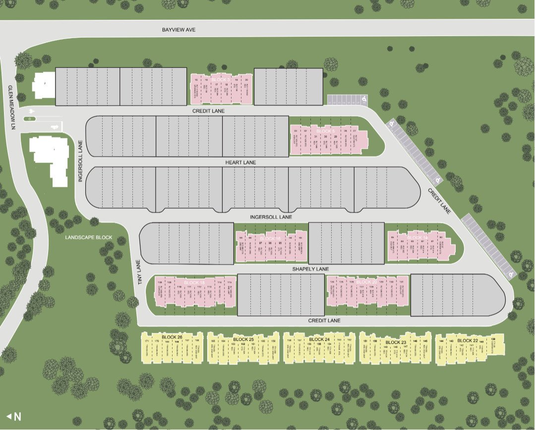 The Towns on Bayview Townhouse Richmond Hill Ontario Canada preconstruction