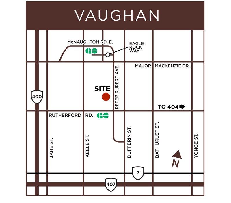 The Ridge at Rutherford Townhouse in Vaughan, Ontario, Canada preconstruction