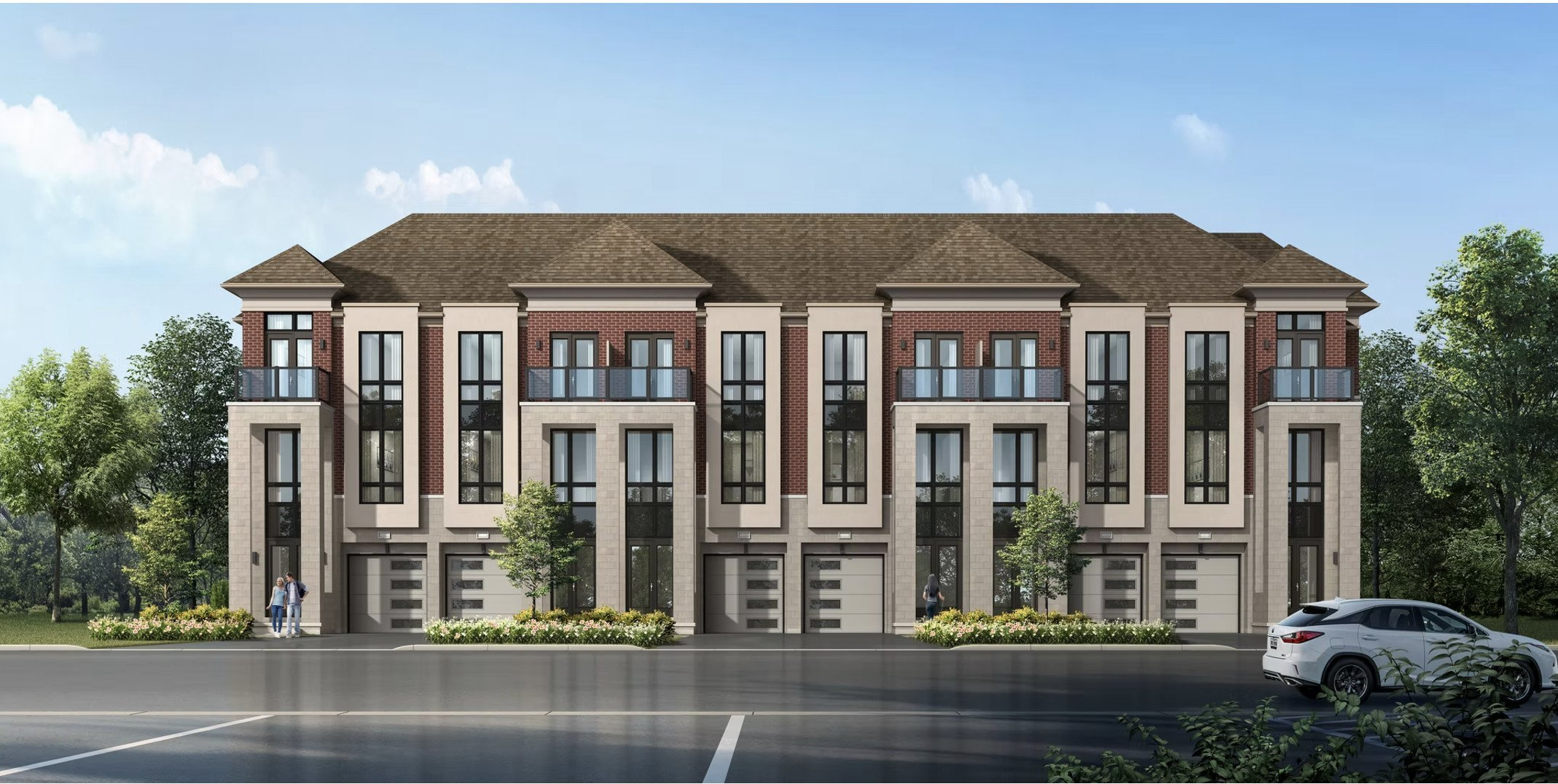 Woodbine Parkside Detached Markham Ontario Canada preconstruction