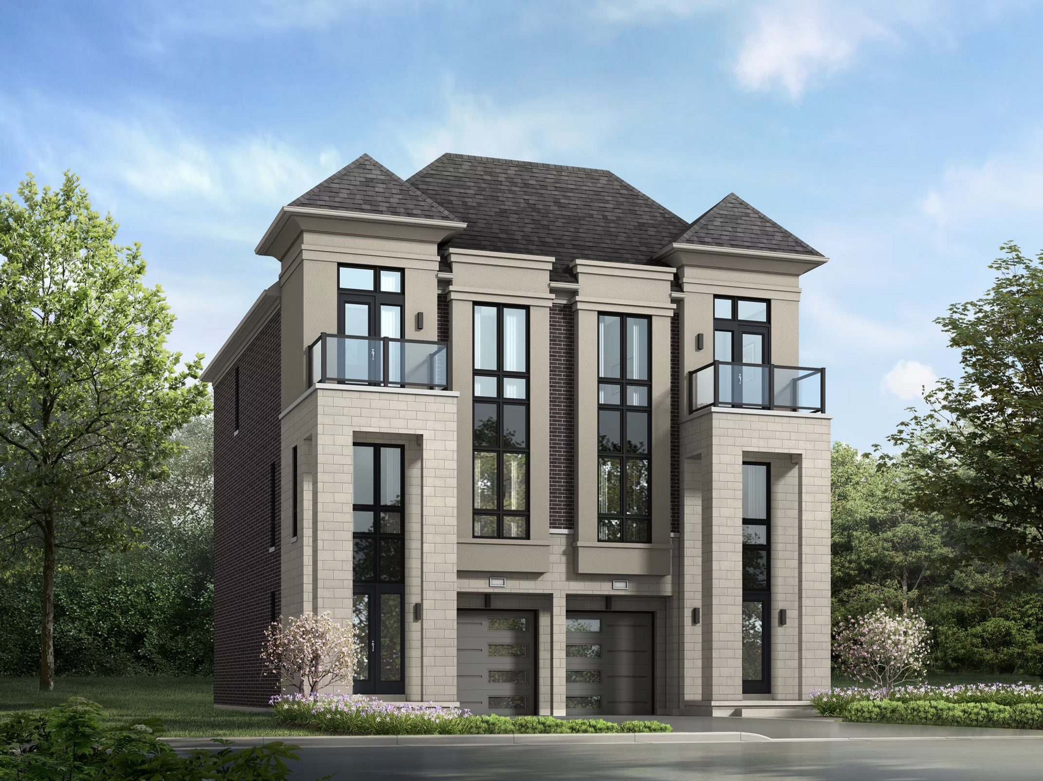 Woodbine Parkside Detached Markham Ontario Canada preconstruction