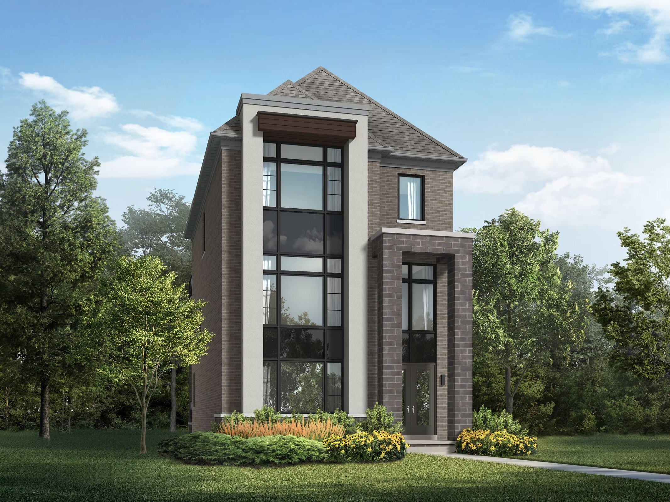 Woodbine Parkside Detached Markham Ontario Canada preconstruction