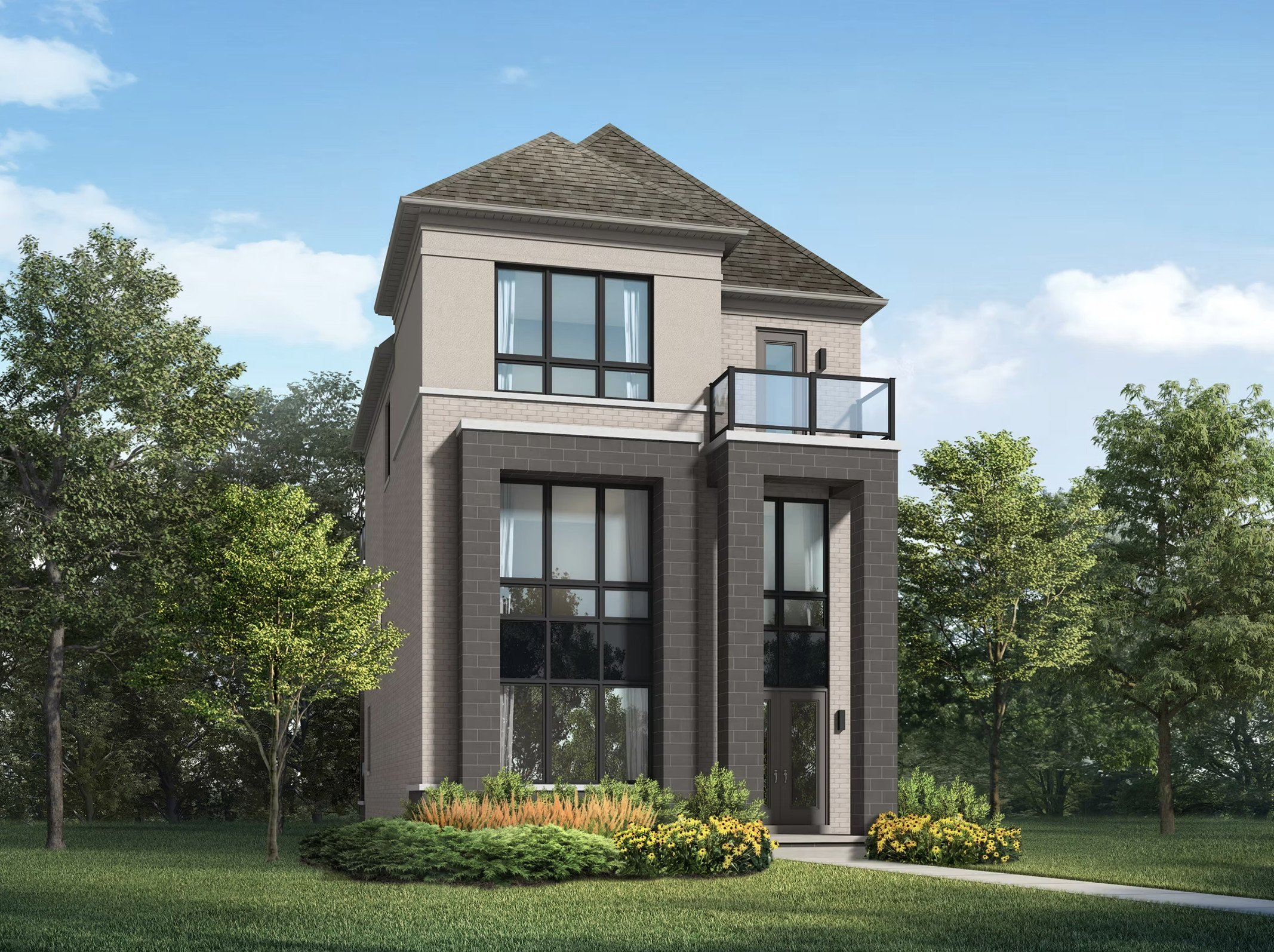 Woodbine Parkside Detached Markham Ontario Canada preconstruction